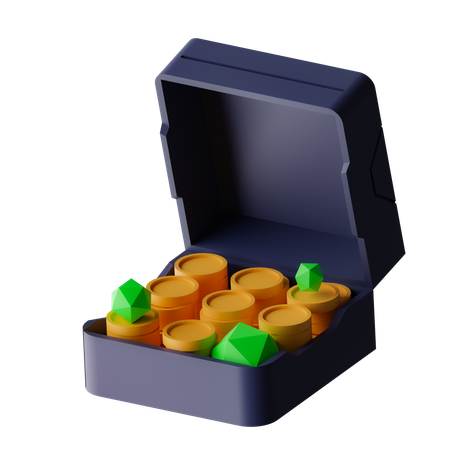 Sac d'éthereum  3D Icon