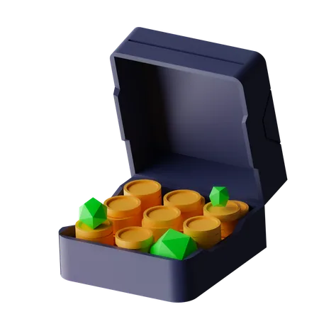 Sac d'éthereum  3D Icon