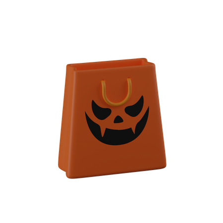 Sac d'Halloween  3D Icon