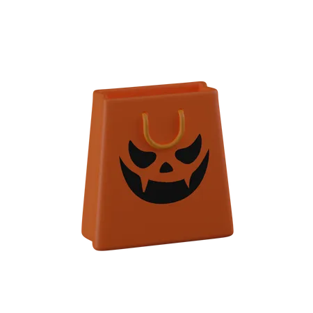 Sac d'Halloween  3D Icon