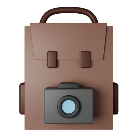 Sac photo  3D Icon