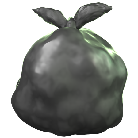 Sac poubelle  3D Icon