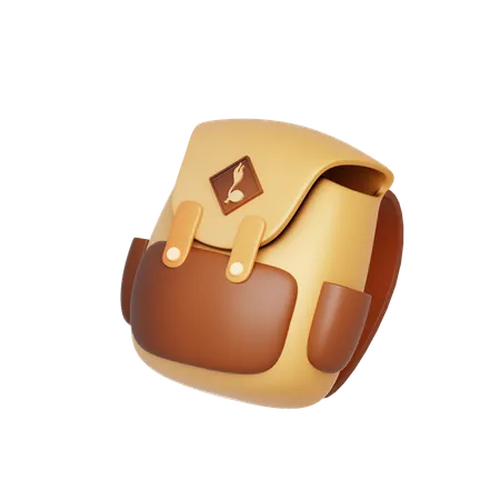 Sac de scout  3D Icon