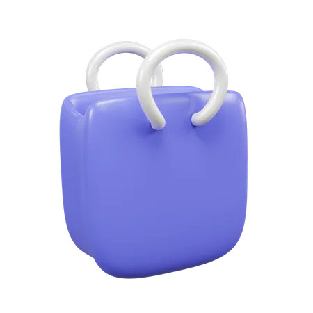 Sac de courses  3D Icon