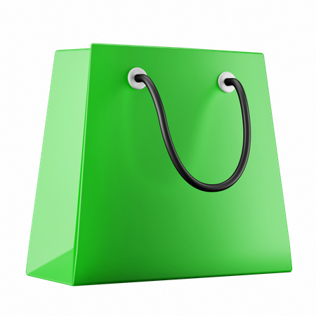 Sac de courses  3D Icon