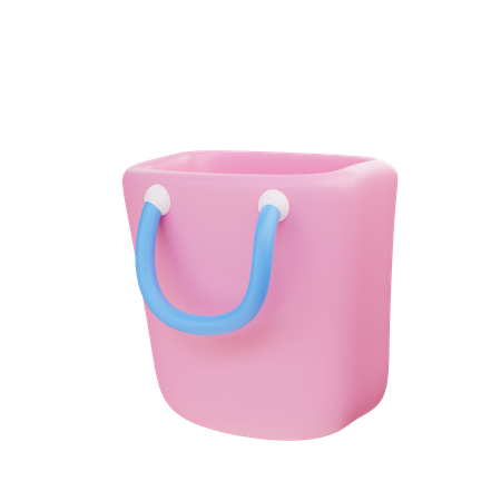 Sac de courses  3D Illustration