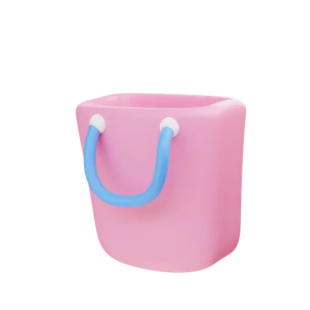 Sac de courses  3D Illustration