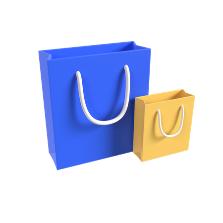 Sac de courses  3D Illustration