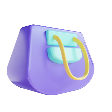 Sac de courses  3D Icon