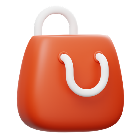 Sac de courses  3D Icon