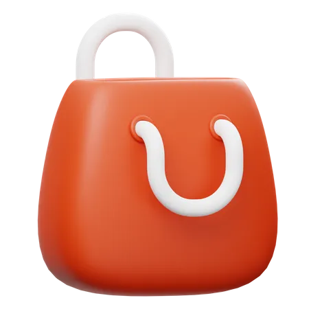 Sac de courses  3D Icon