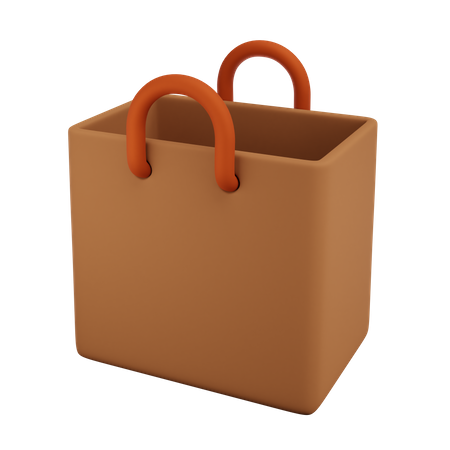 Sac de courses  3D Icon