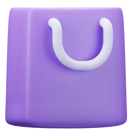 Sac de courses  3D Icon