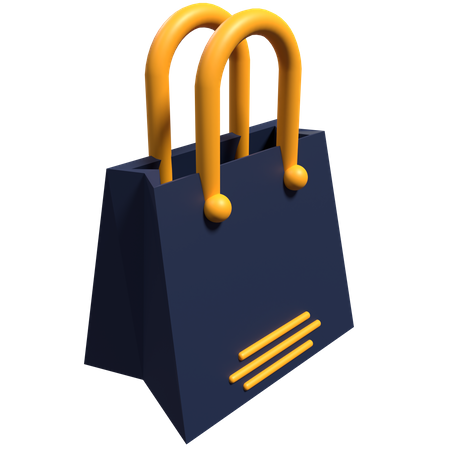 Sac de courses  3D Icon