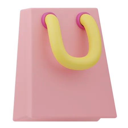 Sac de courses  3D Icon