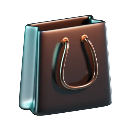 Sac de courses  3D Icon