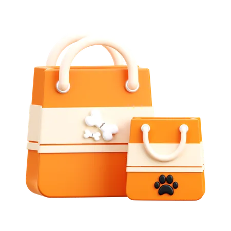 Sac à provisions pour animaux de compagnie  3D Icon