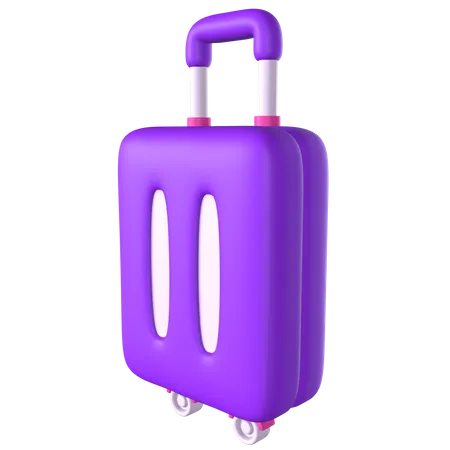 Sac à roulettes  3D Icon