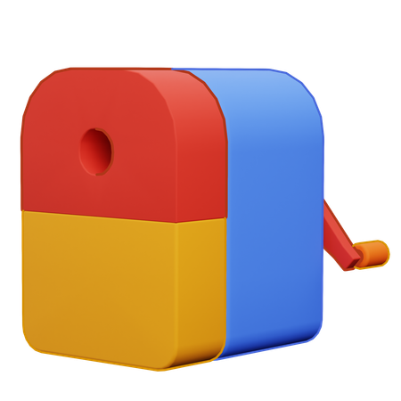 Sacapuntas  3D Icon