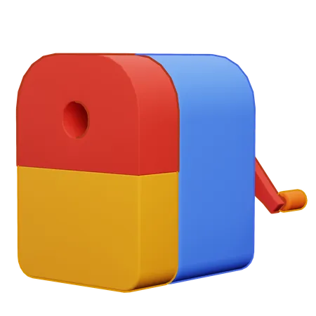 Sacapuntas  3D Icon