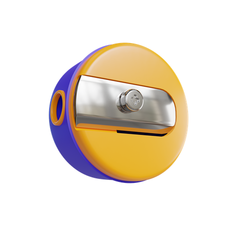 Sacapuntas  3D Icon