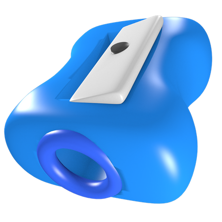 Sacapuntas  3D Illustration