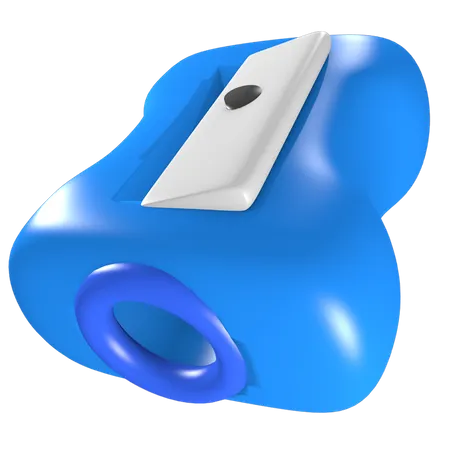 Sacapuntas  3D Illustration