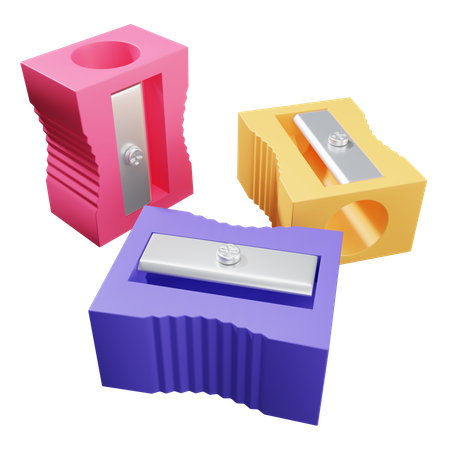 Sacapuntas  3D Illustration
