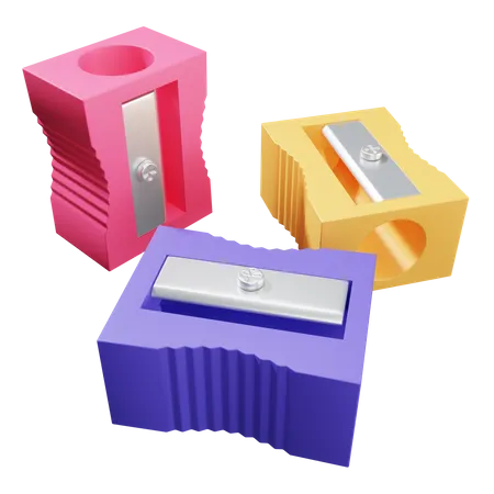 Sacapuntas  3D Illustration