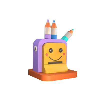 Sacapuntas  3D Icon