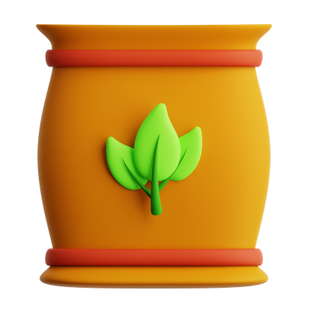 Sacco di terra  3D Icon