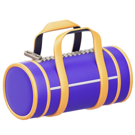 Saco de barril  3D Icon