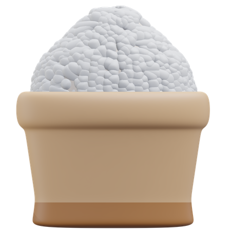 Saco de arroz  3D Icon