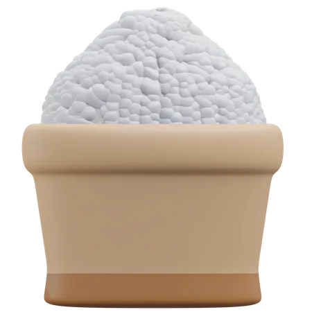 Saco de arroz  3D Icon