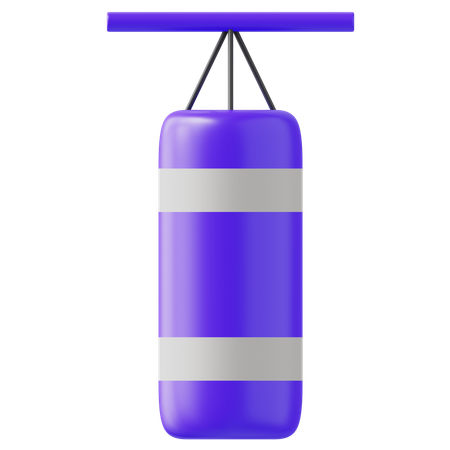 Saco de boxeo  3D Icon