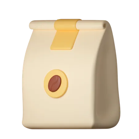 Saco de café  3D Icon