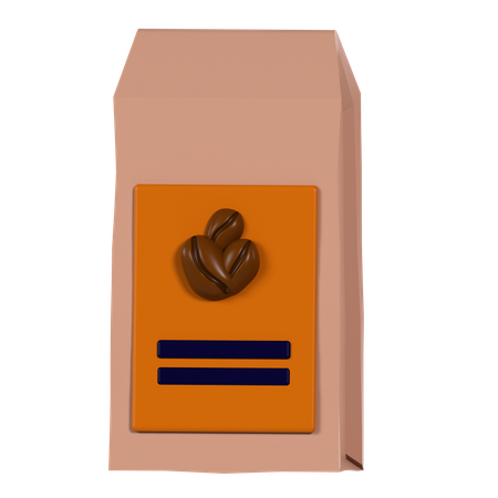 Saco de café  3D Icon