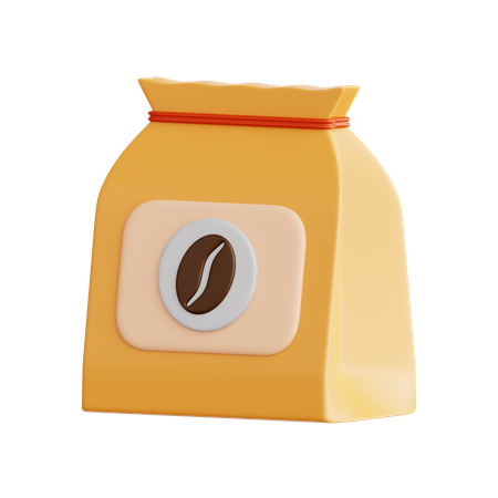 Saco de café  3D Icon