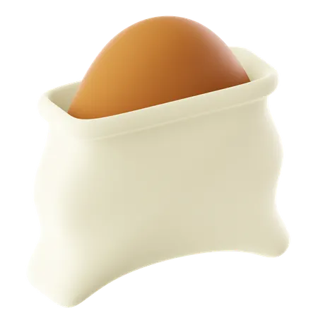 Saco de cafe  3D Icon
