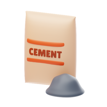 Saco de cimento  3D Icon