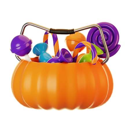 Saco de doces  3D Icon
