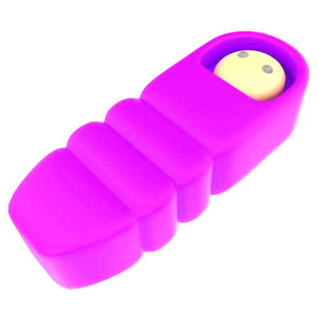 Saco de dormir  3D Icon