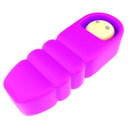 Saco de dormir  3D Icon