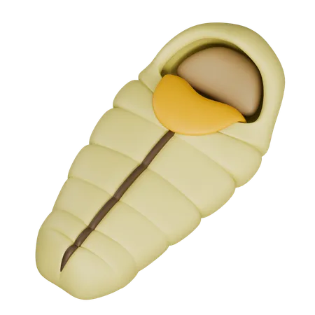 Saco de dormir  3D Icon