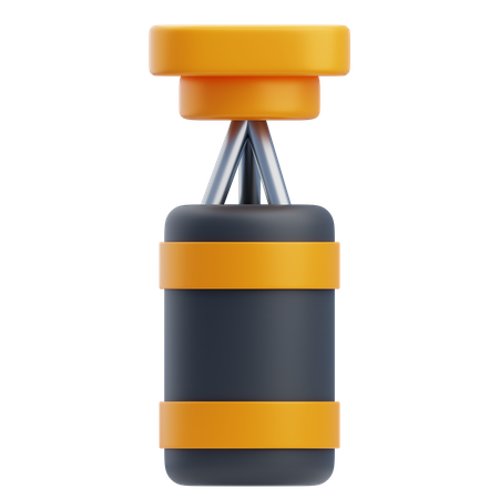 Saco de pancadas  3D Icon
