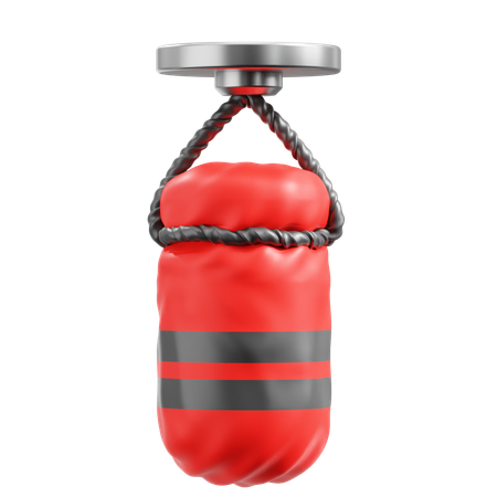 Saco de pancadas  3D Icon