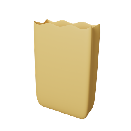 Saco de papel  3D Icon