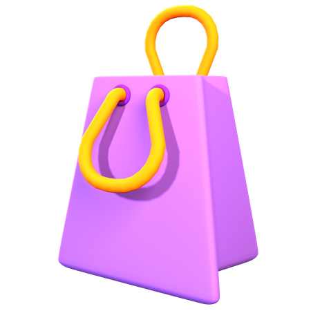 Bolsa de compras  3D Icon