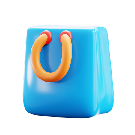 Bolsa de compras  3D Icon