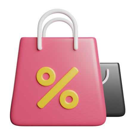 Bolsa de compras  3D Icon